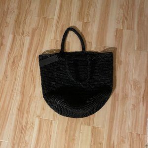 Jenni Kayne Woven Raffia Tote NWT